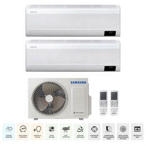 Samsung Condizionatore Windfree Avant Dual Split Btu