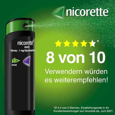 Nicorette Mint Spray Mg Spr Hsto St G Nstig Bei Fliegende