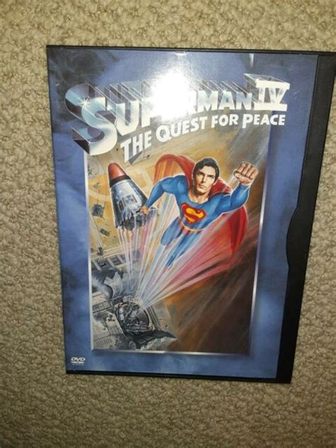 Superman Iv The Quest For Peace Dvd Ebay