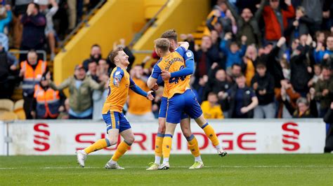 Report Stags Stevenage News Mansfield Town