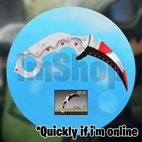 Karambit Bloodwidow St Cb Game Items Gameflip