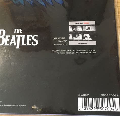 The Beatles Let It Be Naked 2003 Album Cover Etsy