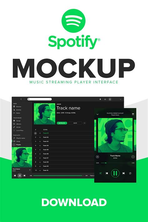 5 Trends For Spotify Ad Mockup Mockup Bookmark