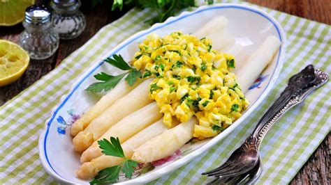 La recette des asperges à la flamande RTBF Actus