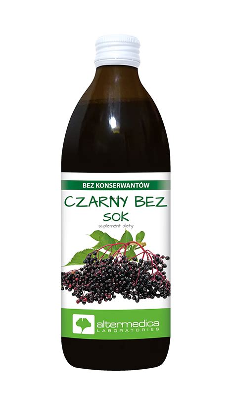 CZARNY BEZ SOK 500 Ml