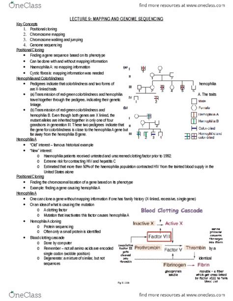 Biology B Lecture Notes Winter Lecture Genetic Screen