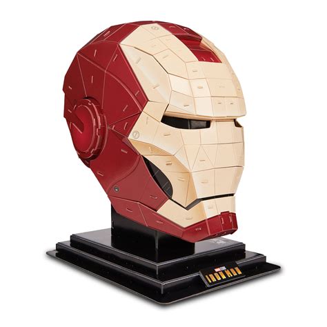 Iron Man - Helmet 4D Build Model Kit | Elbenwald