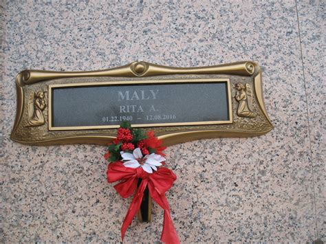 Rita A Maly Find A Grave Memorial