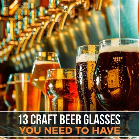 13 Craft Beer Glasses You Need To Have | Craft beer glasses, Beer, Beer ...