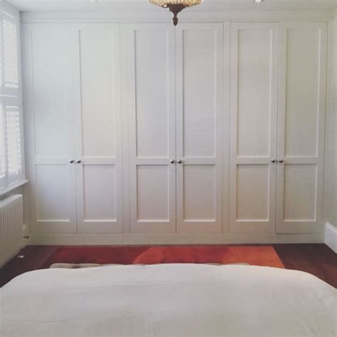 White Wardrobes Designed With Our Client And Fitted By Yours Truly At