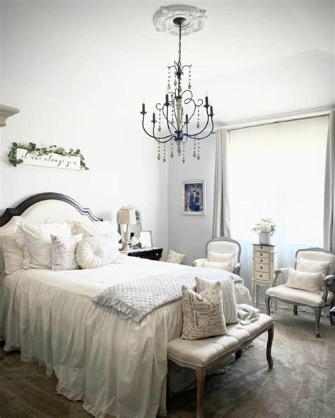 French Farmhouse Master Bedroom With Sitting Area Soul And Lane