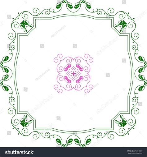 frame border design vector art stock vector royalty