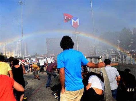 Police In Turkey Blast Pride Parade With Water Cannons Accidentally