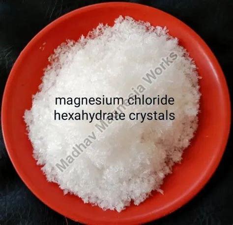 Magnesium Chloride Hexahydrate Crystals Purity Packaging Type