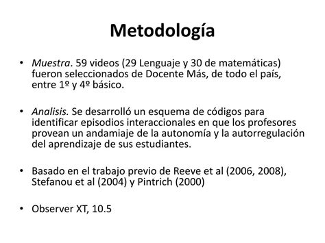 Ppt Promoción De La Autonomía Y La Autorregulación Del Aprendizaje