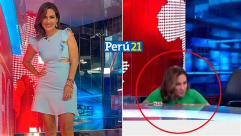 Alvina Ruíz Sufre Aparatosa Caída En Vivo En ‘américa Noticias ¿qué