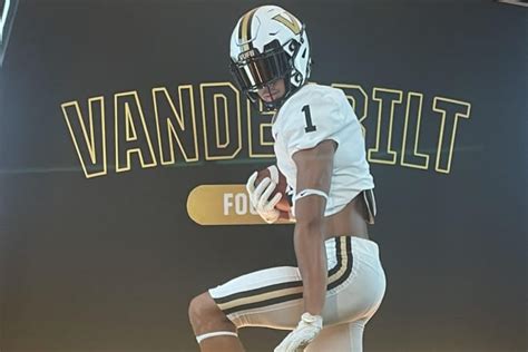 Vanderbilt Commodores Football-2026 WR Kaiden Prothro details first SEC ...