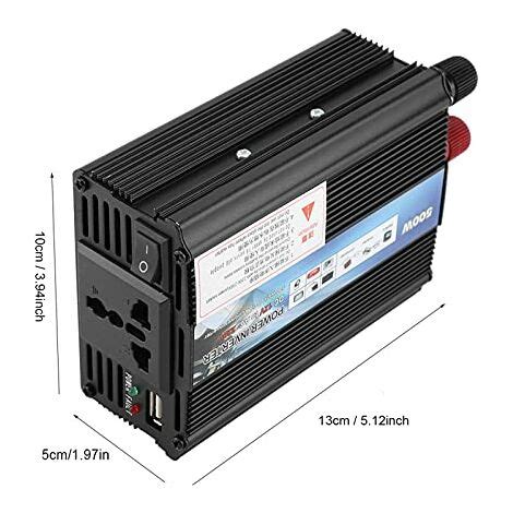 Ej Life Onduleur Solaire 12v à 220v 500W