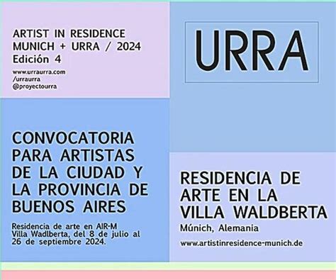 Artist In Residence MUNICH URRA 2024 Edition 4 Arte Online