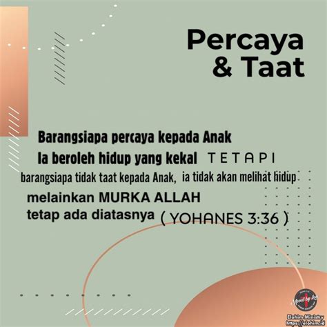 Percaya Dan Taat Elohim Ministry