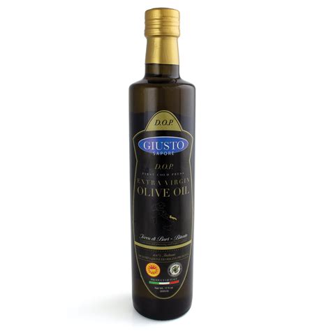 Dop Extra Virgin Olive Oil Terra Di Bari Giusto Sapore