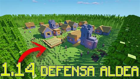 Formas Sencillas De Defender Tu Aldea En Minecraft Youtube