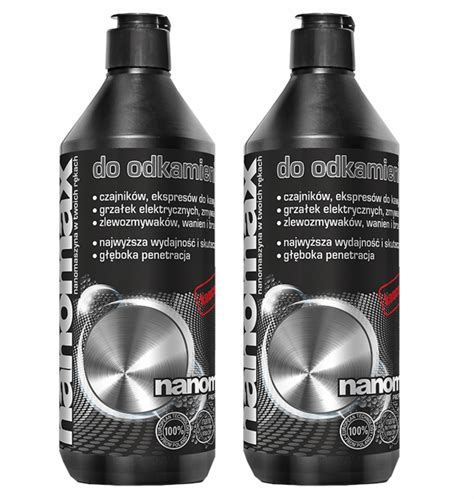 2X Nanomax Odkamieniacz Czajnik Ekspres Żelazko 12831813628