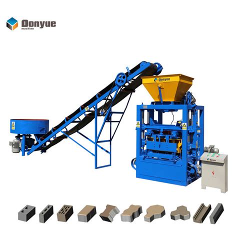 Qt Block Molding Machine Concrete Paver Machine China Concrete