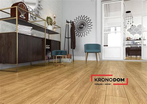 Panele podłogowe SWISS KRONO PLATINIUM AKABA dąb estera 4524 AQUA BLOCK ...