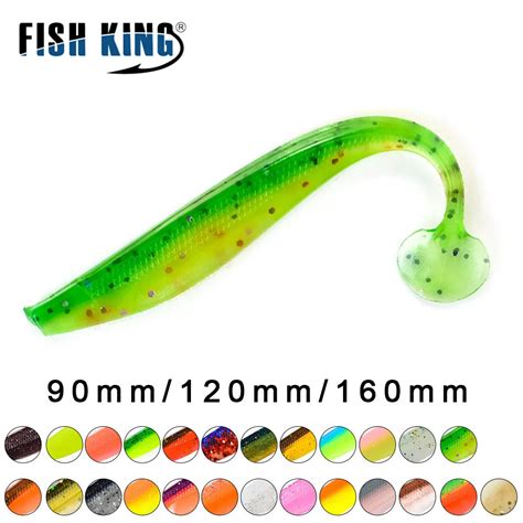 Fish King Iscas De Pesca Isca De Pesca Macia Para Pesca De Impacto 90mm