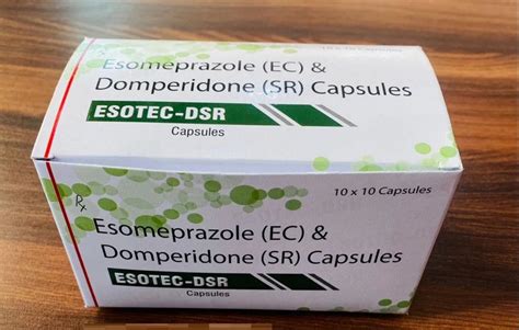 Esomeprazole EC And Domperidone SR Capsules At Rs 1350 Box In Ambala