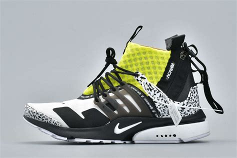 Acronym X Nike Air Presto Mid Dynamic Yellow Favsole