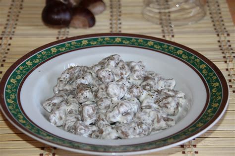 Gnocchi Di Castagne Con Patate Ricette Di Cucina Primo Piatto Pasta