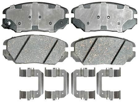 ACDelco 14D1125CHF1 Ceramic Front Disc Brake Pad Set