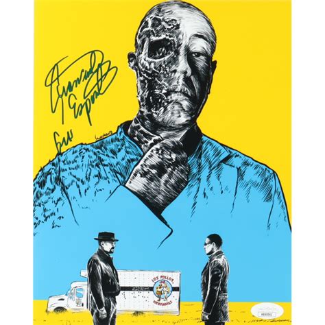 Giancarlo Esposito Signed Breaking Bad X Photo Inscribed Gus