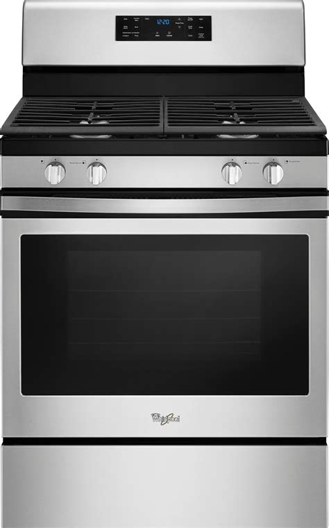 Best Buy Whirlpool 5 0 Cu Ft Self Cleaning Freestanding Gas