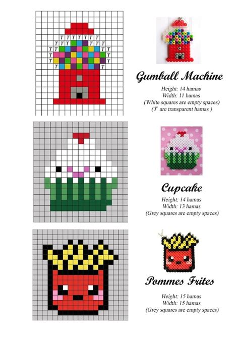 Plantillas Hama Beads Gratis Para Tus Manualidades