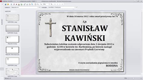 Oprogramowanie Funeralne Program Dla Zak Ad W Pogrzebowych I Krematorium