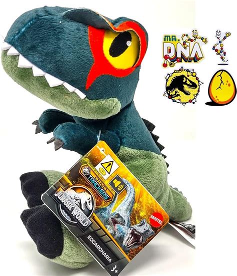 Jurassic World Dominion Mini Plush 7 In Soft Dinosaur Toys With Dino Sounds With