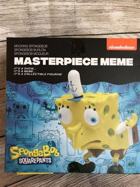 Spongebob Squarepants Masterpiece Meme Series 1 Bundle Of 3 Ebay