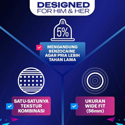 Promo Buy Free Durex Mutual Pleasure S Kondom Gerigi Tahan