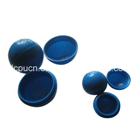 Customized Two Pieces Blue Openable Plastic Hollow Ball For Water