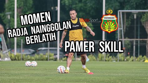 Intip Skill Radja Nainggolan Saat Berlatih Bersama Bhayangkara FC