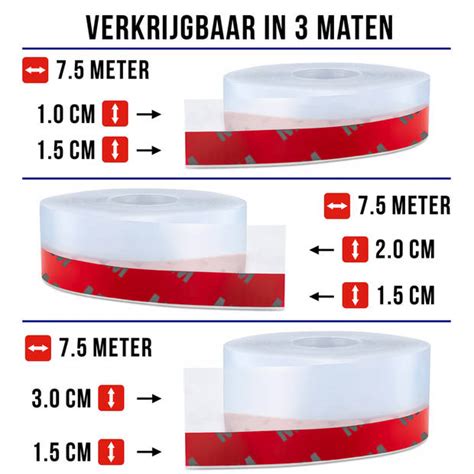 AWEMOZ Tochtstrip 7 5 Meter Lang X 4 5 Cm Breed Tochtstrips Voor