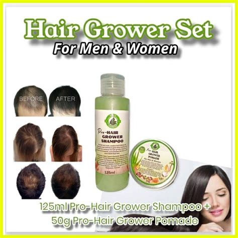 2 In 1 PRO HAIR GROWER SHAMPOO 50G PRO HAIR GROWER POMADE PAMPATUBO