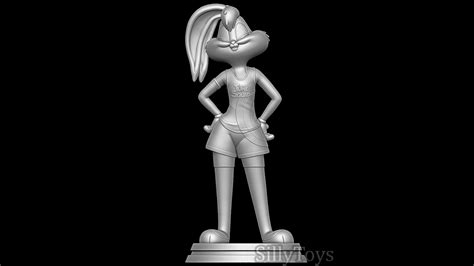 Artstation Lola Bunny Space Jam 2 3d Print Model Resources