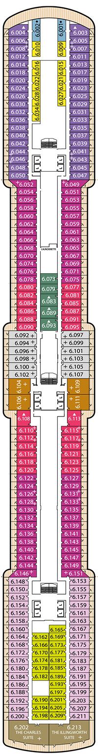 Cunard Queen Elizabeth Deck Plans