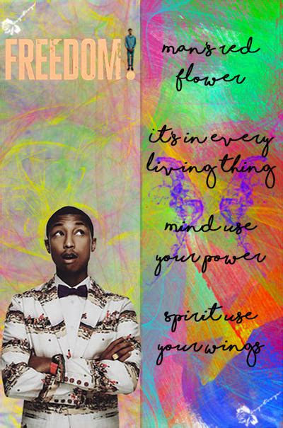 Pharrell Williams - Freedom (with lyrics) Bookmark by dezrtroze on DeviantArt