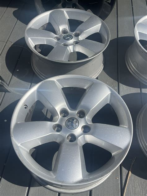 20inch Dodge Ram 1500 Factory Oem Wheels 5 Lugs 5x55 Aluminumalloy