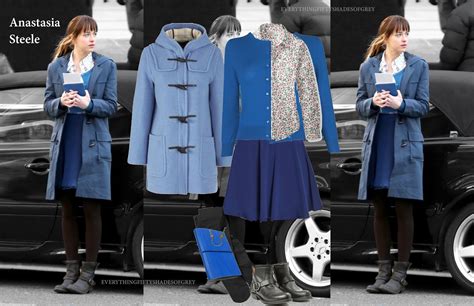 Everything Fifty Shades Of Grey Anastasia Steele Fashion